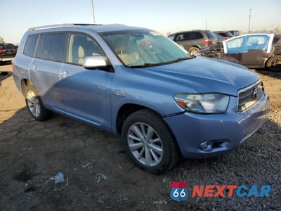 Czwarte zdjęcie samochodu z boku: 2009 TOYOTA HIGHLANDER HYBRID LIMITED VIN:JTEEW44AX92034099 - miniatura