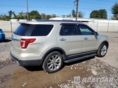 Trzecie zdjęcie samochodu z tyłu: 2017 FORD EXPLORER LIMITED VIN:1FM5K8F8XHGB18695 - miniatura