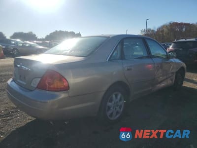 Trzecie zdjęcie samochodu z tyłu: 2000 TOYOTA AVALON XLS VIN:4T1BF28B3YU072030 - miniatura