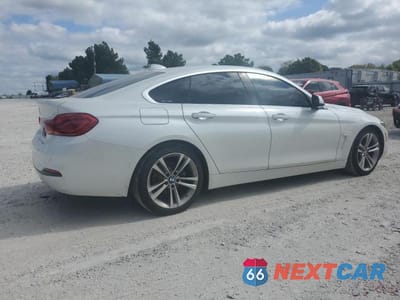 Trzecie zdjęcie samochodu z tyłu: 2018 BMW 430I GRAN COUPE VIN:WBA4J1C59JBG77419 - miniatura