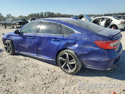 Drugie zdjęcie samochodu z przodu: 2019 HONDA ACCORD SPORT VIN:1HGCV1F34KA153856 - miniatura