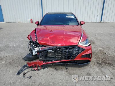 Piąte zdjęcie samochodu w środku: 2021 HYUNDAI SONATA LIMITED VIN:5NPEH4J25MH102201 - miniatura