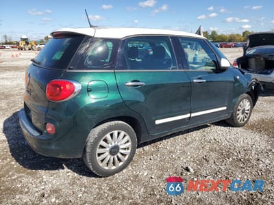 Trzecie zdjęcie samochodu z tyłu: 2014 FIAT 500L EASY VIN:ZFBCFABH9EZ001612 - miniatura