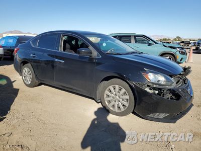 Czwarte zdjęcie samochodu z boku: 2019 NISSAN SENTRA S VIN:3N1AB7AP2KY399850 - miniatura