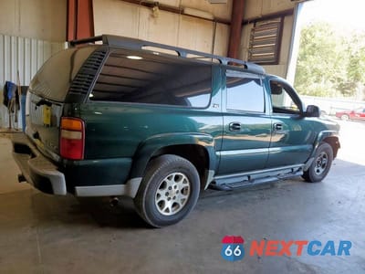 Trzecie zdjęcie samochodu z tyłu: 2003 CHEVROLET SUBURBAN K1500 VIN:3GNFK16Z83G156102 - miniatura