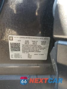 Zdjęcie 14 z 14 samochodu: 2019 GMC TERRAIN SLT VIN:3GKALVEXXKL215457 - miniatura
