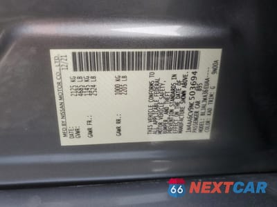 Zdjęcie 12 z 15 samochodu: 2022 NISSAN MAXIMA SV VIN:1N4AA6CV9NC503694 - miniatura