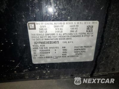 Zdjęcie 13 z 13 samochodu: 2014 CADILLAC SRX VIN:3GYFNAE3XES534573 - miniatura
