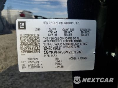 Zdjęcie 13 z 13 samochodu: 2021 CADILLAC XT6 SPORT VIN:1GYKPHRS6MZ131940 - miniatura