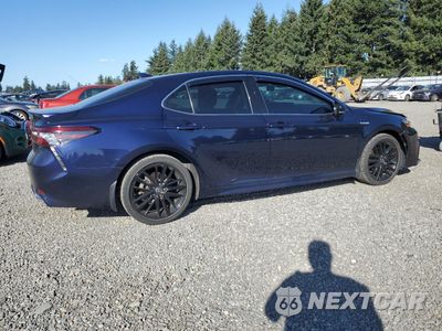 Trzecie zdjęcie samochodu z tyłu: 2021 TOYOTA CAMRY XSE VIN:4T1K31AK9MU555948 - miniatura