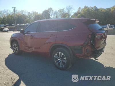 Drugie zdjęcie samochodu z przodu: 2022 TOYOTA HIGHLANDER XLE VIN:5TDGZRBH3NS560448 - miniatura