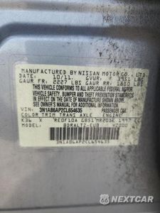 Zdjęcie 12 z 12 samochodu: 2012 NISSAN SENTRA 2.0 VIN:3N1AB6AP2CL654635 - miniatura