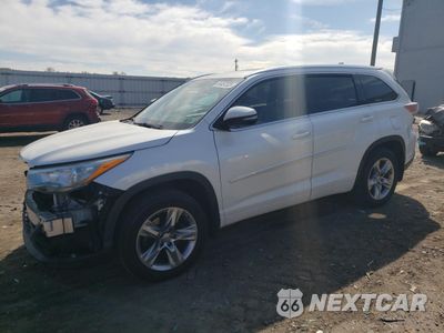 2014 TOYOTA HIGHLANDER LIMITED 5TDDKRFH4ES024884 - główne zdjęcie licytacji z USA - miniatura