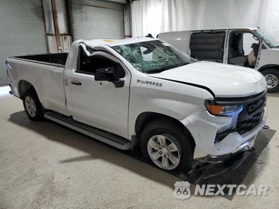 Czwarte zdjęcie samochodu z boku: 2024 CHEVROLET SILVERADO C1500 VIN:3GCNAAED6RG335745 - miniatura