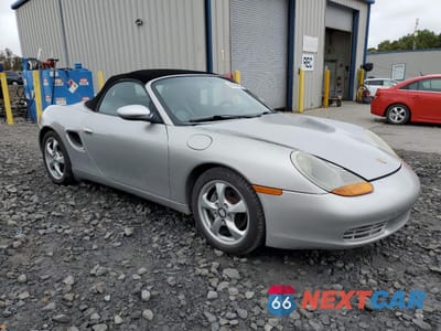 Czwarte zdjęcie samochodu z boku: 2001 PORSCHE BOXSTER VIN:WP0CA29831U626814 - miniatura