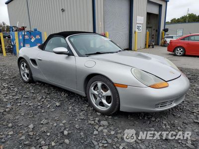 Czwarte zdjęcie samochodu z boku: 2001 PORSCHE BOXSTER VIN:WP0CA29831U626814 - miniatura