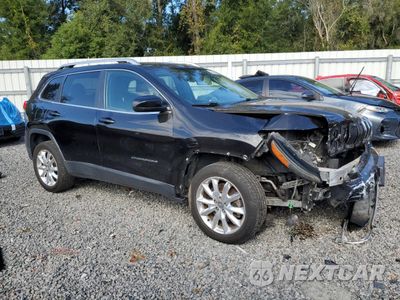 Czwarte zdjęcie samochodu z boku: 2016 JEEP CHEROKEE LIMITED VIN:1C4PJLDB9GW165366 - miniatura