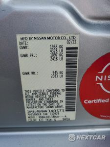 Zdjęcie 13 z 16 samochodu: 2022 NISSAN ALTIMA S VIN:1N4BL4BV6NN340575 - miniatura