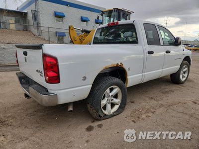 Trzecie zdjęcie samochodu z tyłu: 2007 DODGE RAM 1500 ST VIN:1D7HU18217S245154 - miniatura