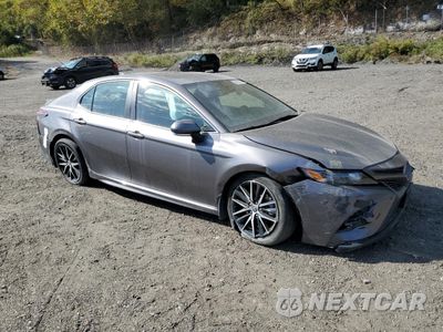Czwarte zdjęcie samochodu z boku: 2022 TOYOTA CAMRY SE NIGHT SHADE VIN:4T1T11BK6PU080112 - miniatura