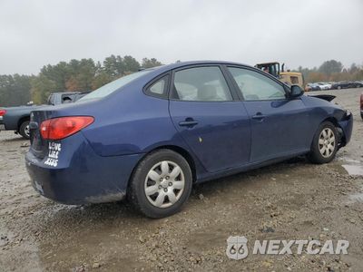 Trzecie zdjęcie samochodu z tyłu: 2007 HYUNDAI ELANTRA GLS VIN:KMHDU46D97U269491 - miniatura