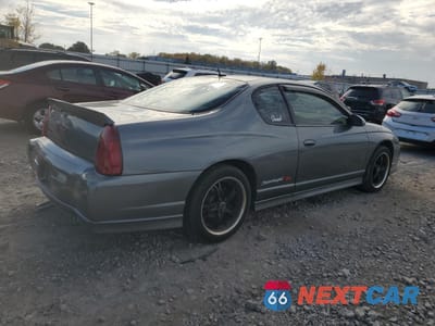Trzecie zdjęcie samochodu z tyłu: 2005 CHEVROLET MONTE CARLO SS SUPERCHARGED VIN:2G1WZ121359201828 - miniatura