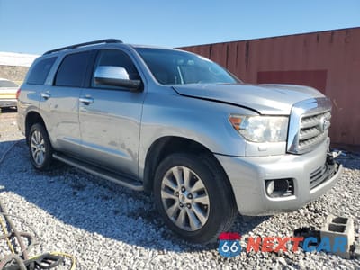 Czwarte zdjęcie samochodu z boku: 2016 TOYOTA SEQUOIA PLATINUM VIN:5TDYY5G11GS065860 - miniatura
