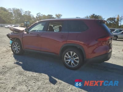 Drugie zdjęcie samochodu z przodu: 2024 TOYOTA GRAND HIGHLANDER XLE VIN:5TDAAAA58RS002641 - miniatura