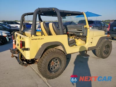 Trzecie zdjęcie samochodu z tyłu: 1992 JEEP WRANGLER / YJ S VIN:2J4FY19P1NJ537426 - miniatura