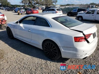 Drugie zdjęcie samochodu z przodu: 2018 AUDI A5 PREMIUM PLUS VIN:WAUPNAF52JA001233 - miniatura