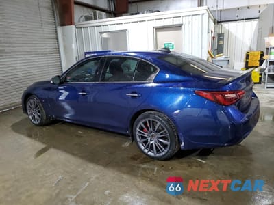 Drugie zdjęcie samochodu z przodu: 2018 INFINITI Q50 RED SPORT 400 VIN:JN1FV7AR9JM481171 - miniatura
