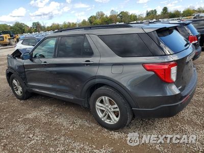 Drugie zdjęcie samochodu z przodu: 2020 FORD EXPLORER XLT VIN:1FMSK8DHXLGB13768 - miniatura