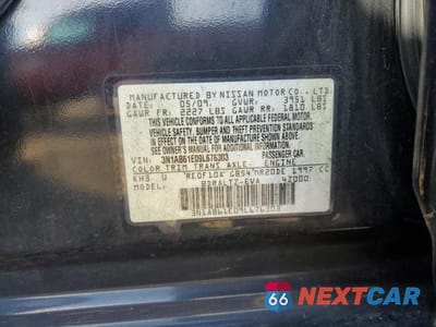 Zdjęcie 12 z 12 samochodu: 2009 NISSAN SENTRA 2.0 VIN:3N1AB61E09L676303 - miniatura