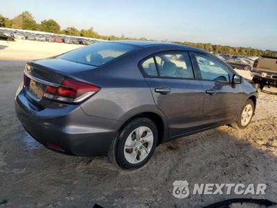 Trzecie zdjęcie samochodu z tyłu: 2014 HONDA CIVIC LX VIN:19XFB2F51EE003877 - miniatura