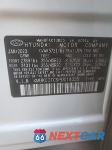 Zdjęcie 12 z 12 samochodu: 2023 GENESIS GV60 ADVANCED VIN:KMUKCDTC9PU014055 - miniatura