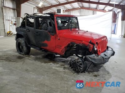 Czwarte zdjęcie samochodu z boku: 2016 JEEP WRANGLER UNLIMITED SPORT VIN:1C4BJWDG3GL248669 - miniatura
