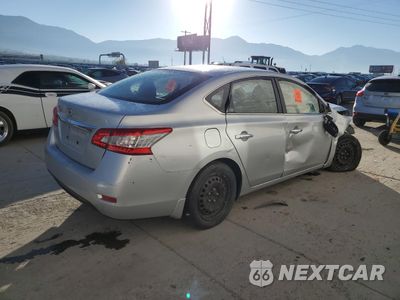 Trzecie zdjęcie samochodu z tyłu: 2015 NISSAN SENTRA S VIN:3N1AB7AP3FY287435 - miniatura