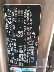Zdjęcie 12 z 12 samochodu: 2011 KIA SPORTAGE EX VIN:KNDPC3A20B7132368 - miniatura