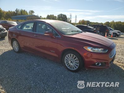 Czwarte zdjęcie samochodu z boku: 2014 FORD FUSION TITANIUM PHEV VIN:3FA6P0SU5ER234170 - miniatura