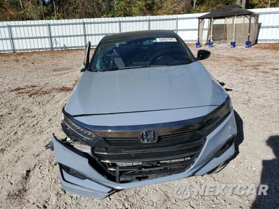 Piąte zdjęcie samochodu w środku: 2022 HONDA ACCORD SPORT VIN:1HGCV1F36NA093941 - miniatura