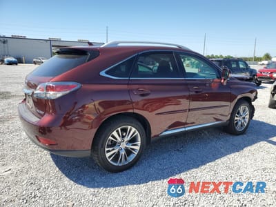 Trzecie zdjęcie samochodu z tyłu: 2013 LEXUS RX 350 VIN:2T2ZK1BA1DC117610 - miniatura