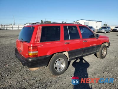Trzecie zdjęcie samochodu z tyłu: 1998 JEEP GRAND CHEROKEE LAREDO VIN:1J4GZ58Y0WC280192 - miniatura