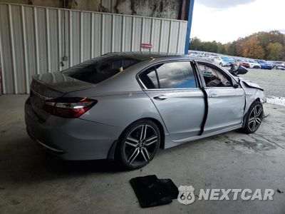 Trzecie zdjęcie samochodu z tyłu: 2017 HONDA ACCORD SPORT VIN:1HGCR2F5XHA001858 - miniatura