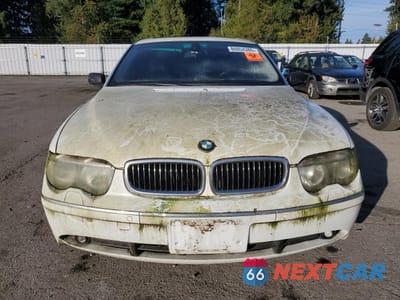 Piąte zdjęcie samochodu w środku: 2005 BMW 745 LI VIN:WBAGN63595DS59111 - miniatura