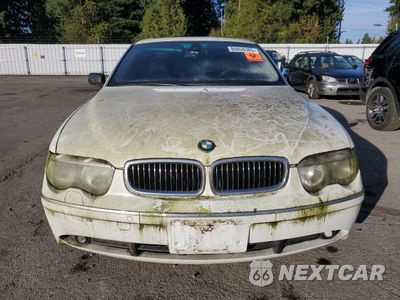 Piąte zdjęcie samochodu w środku: 2005 BMW 745 LI VIN:WBAGN63595DS59111 - miniatura