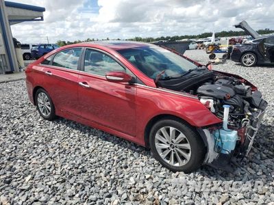 Czwarte zdjęcie samochodu z boku: 2014 HYUNDAI SONATA SE VIN:5NPEC4AC8EH848117 - miniatura