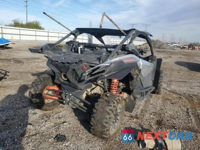 Czwarte zdjęcie samochodu z boku: 2020 CAN-AM MAVERICK X3 UTILITY VEHICLE VIN:3JBVGAY48LK000830 - miniatura