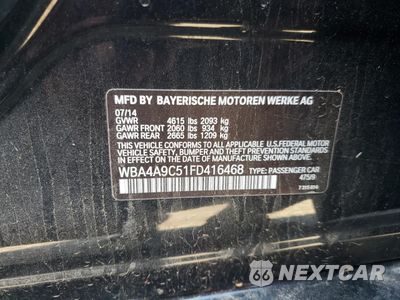 Zdjęcie 12 z 12 samochodu: 2015 BMW 428 I GRAN COUPE SULEV VIN:WBA4A9C51FD416468 - miniatura