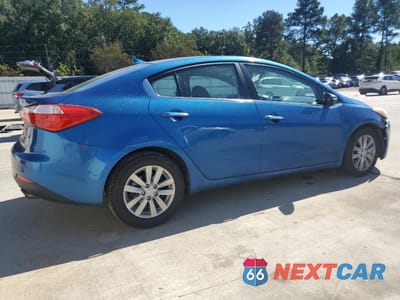 Trzecie zdjęcie samochodu z tyłu: 2014 KIA FORTE EX VIN:KNAFX4A85E5050790 - miniatura
