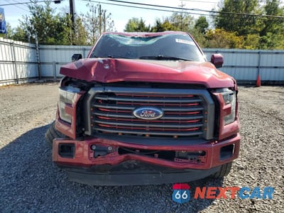Piąte zdjęcie samochodu w środku: 2016 FORD F150 SUPERCREW VIN:1FTEW1CF6GFC70545 - miniatura